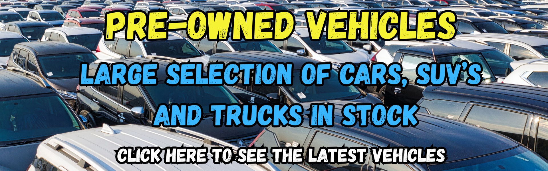 Pre owned vehicles Jan. 2026